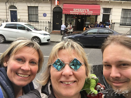 Sherlock Filming Location - Speedy's Cafe