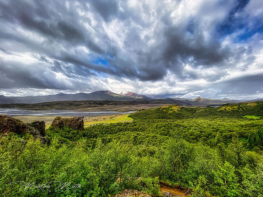 Panoramaweg in Þórsmörk