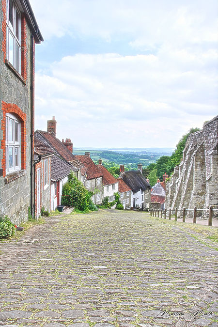 Gold Hill in Shaftesbury