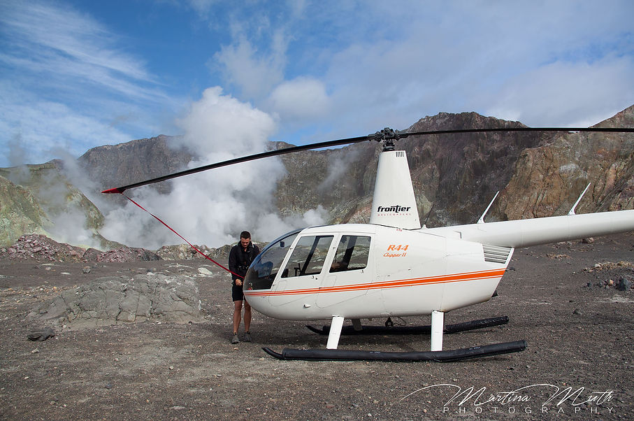 Frontier Helicopters White Island